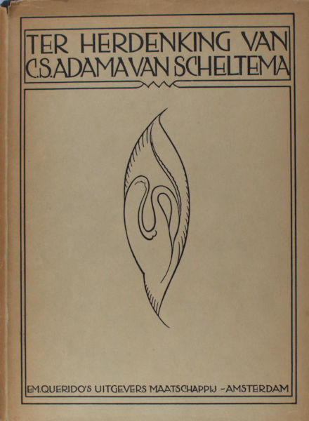 Adema van Schaltema  - Bolkestein, H. e.a. - Ter herdenking van C.S. Adama van Scheltema.
