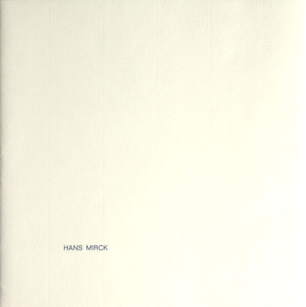 Mirck, Hans. - Handreiking.