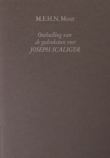 Mout, M.E.H.N. - Onthulling van de gedenksteen voor Joseph Scaliger.